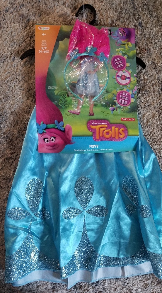 Trolls poppy costume